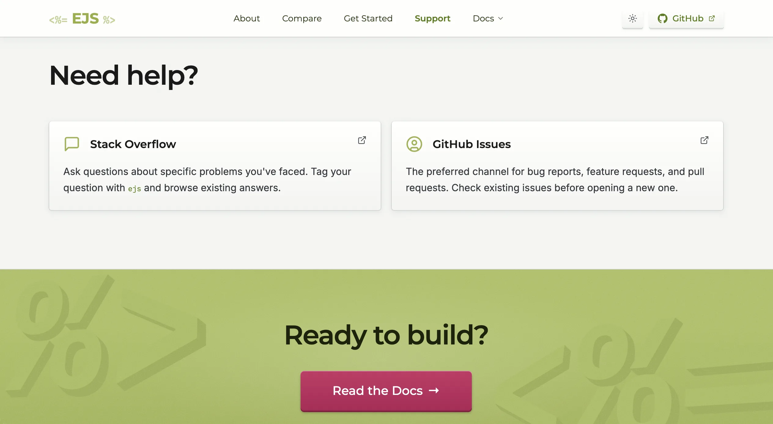 EJS: Landing Page Facelift — image 3