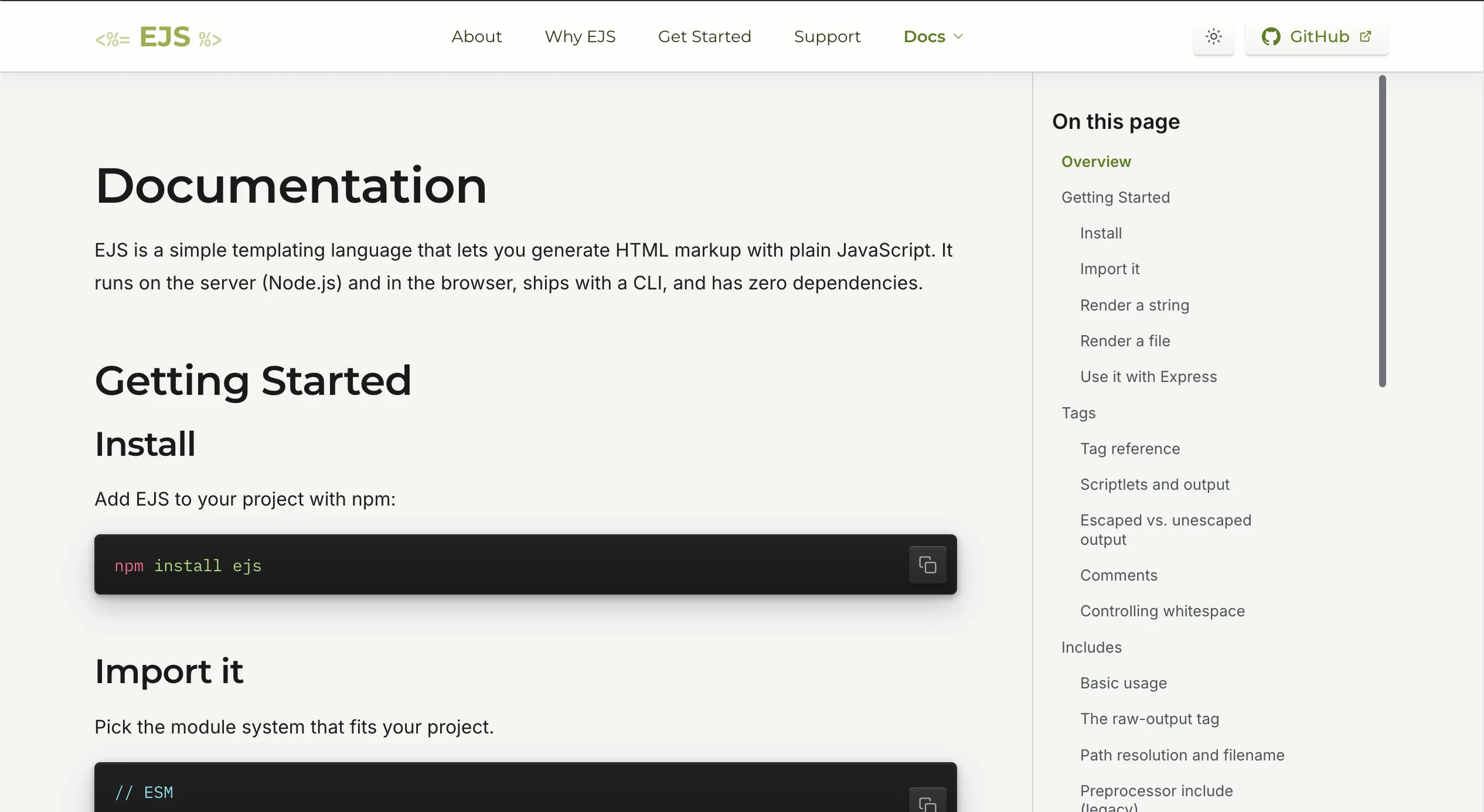 EJS: Landing Page Facelift — image 4